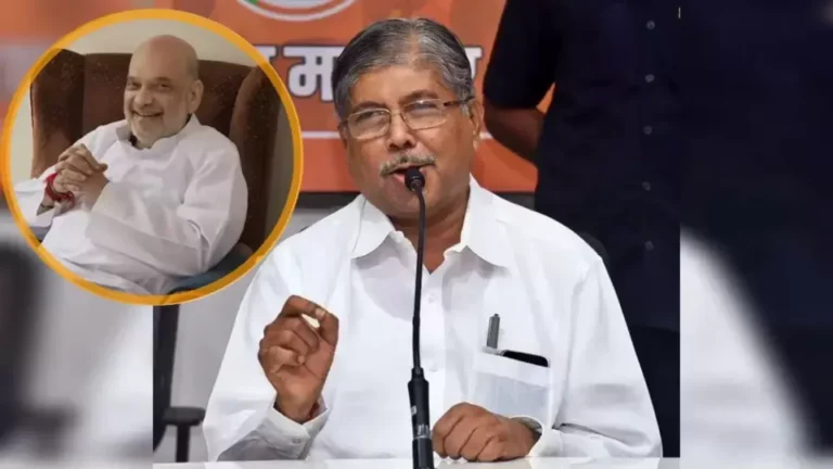 ‘म्हणून आपण अमित शहांना रोज नमस्कार केला पाहिजे’, चंद्रकांत पाटलांचं विधान चर्चेत
