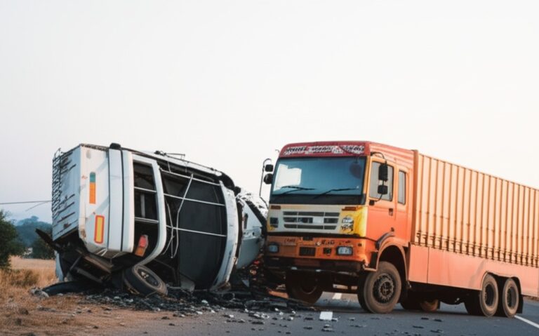 जैसलमेर अपघात: ट्रक-कॅम्पर्स धडकेत 4 ठार