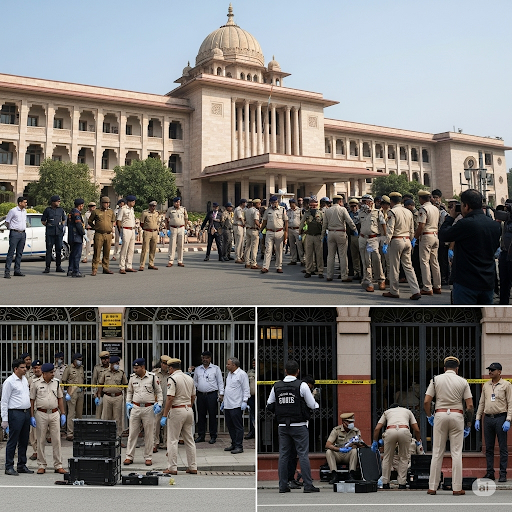 पंजाब-हरियाणा कोर्टाला बॉम्बची धमकी!