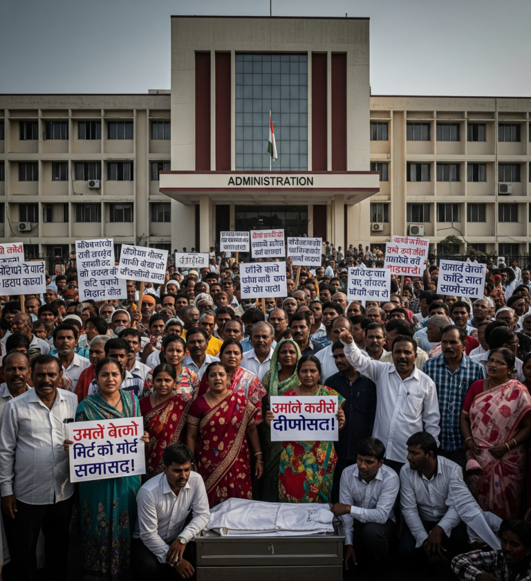🏗️तासगावला शवागृह हवं  जनतेचा आवाज वाढतो 📢