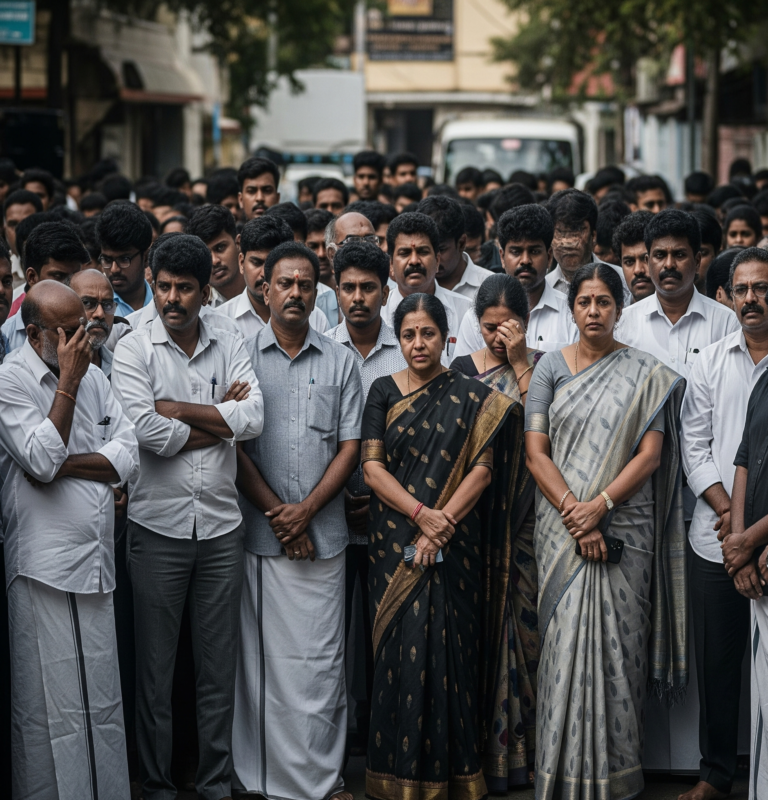 🕊️ करुणानिधींचे पुत्र M.K. मुथू यांचे निधन 💔